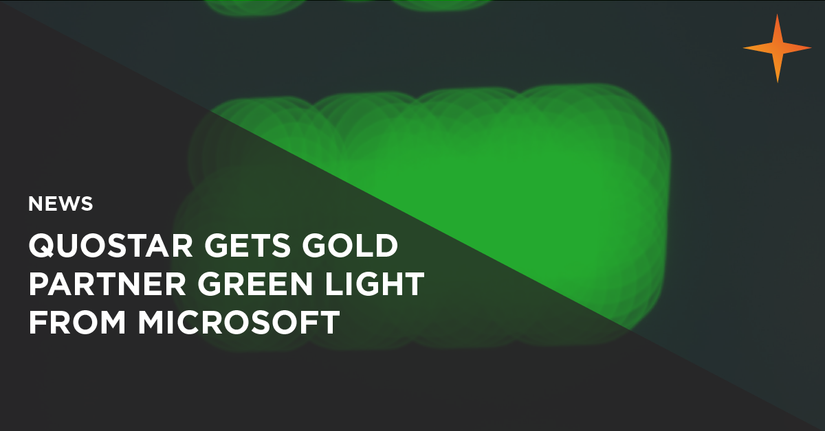 QuoStar gets gold partner green lights from Microsoft