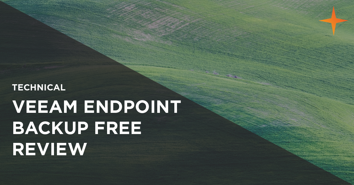 veeam endpoint backup free review