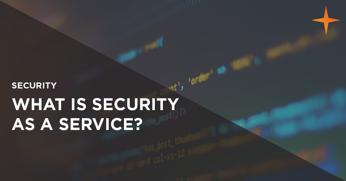 what is security as a service