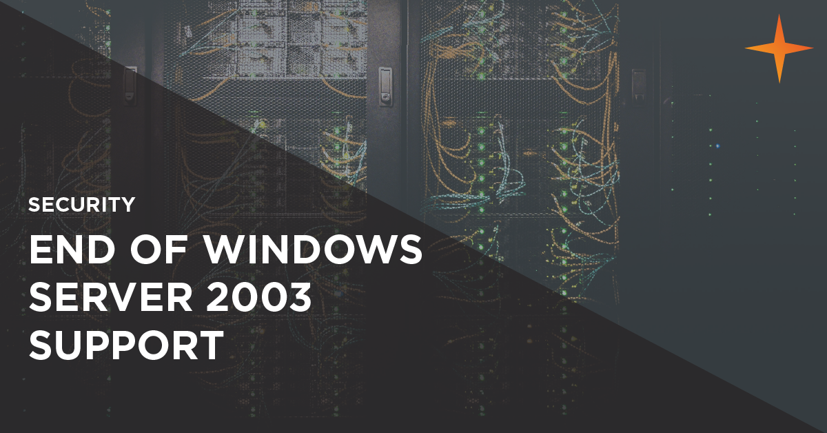 Threats and solutions to the end of Windows Server 2003 support