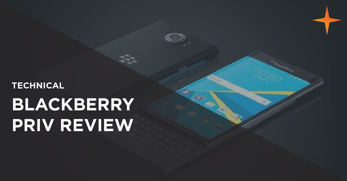 Blackberry Priv review