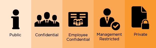 Information classification policy examples