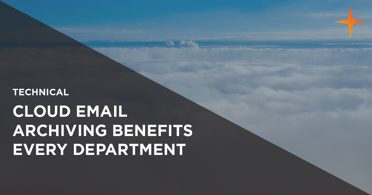 benefits cloud email archiving