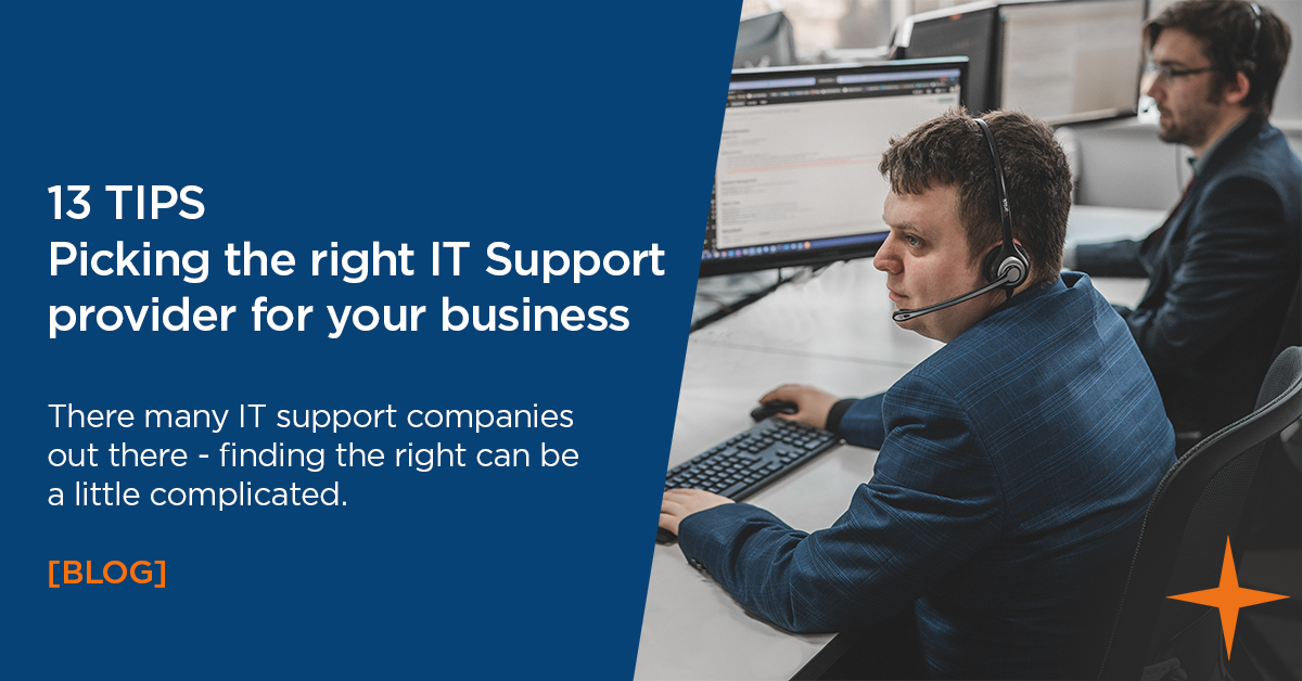 13 tips IT support Provider