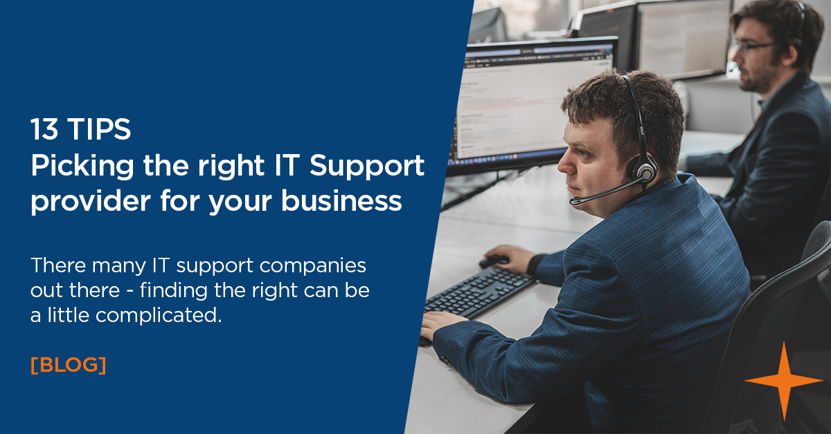 13 tips for picking the right IT support provider