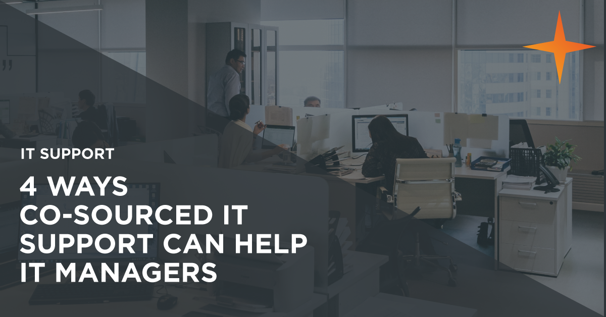 How can co-sourced IT support help IT Managers