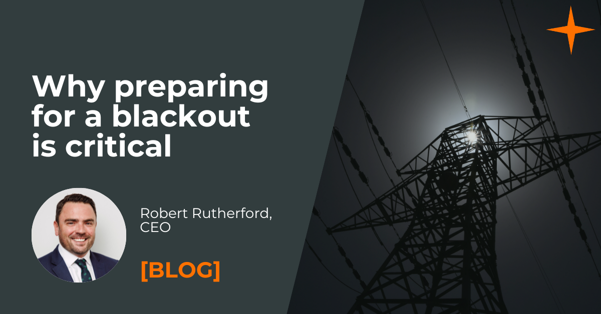 Why preparing for a blackout is critical