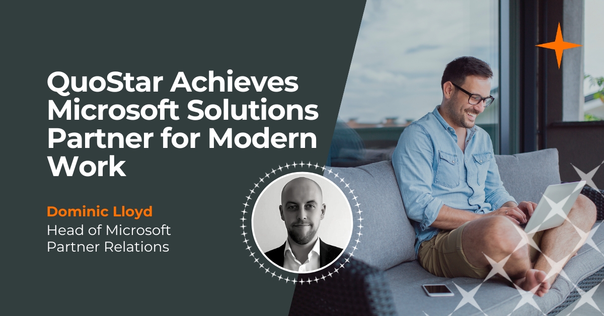 QuoStar achieves Microsoft Solutions Partner for Modern Work